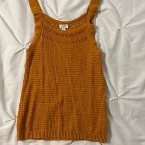 Like new - JCrew crochet top